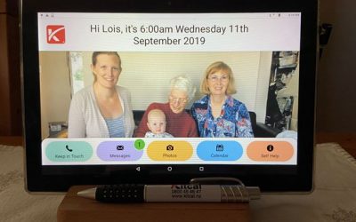 Newstalk ZB – Matamata woman invents simple tablet to keep elderly connected